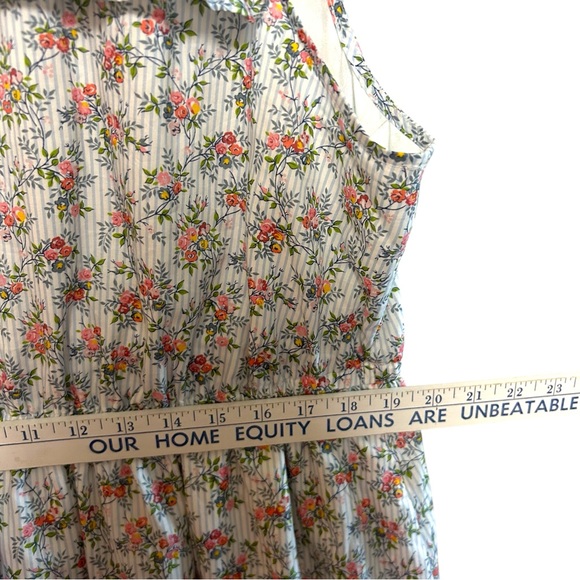 J. Crew x Liberty XXL Tiered Ruffle Dress Winding Roses  print Cottagecore - Picture 9 of 16